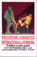 1931-MILANO Esposizione E Congresso Di Fonderia Viaggiata, Bel Chiudilettera - Milano (Milan)