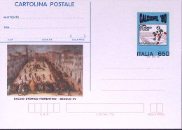 1990-Cartolina Postale Lire 650 Calciophil Nuova - Postwaardestukken