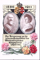 1911-Germania Cartolina Postale P.5 Commemorativa 25 Anniversario Nozze Nuova - Covers & Documents