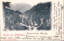 1898-AUSTRIA Gruss Schollwien Viaggiata Divaca (10.8) Affrancata Effigie K.2 - Other & Unclassified