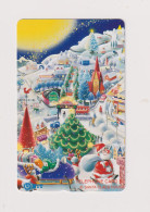 JAPAN  - Christmas Magnetic Phonecard - Giappone