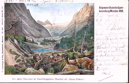 1899-Baviera FIERA SPORT Monaco Cartolina Postale P.5 Viaggiata - Otros & Sin Clasificación