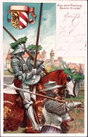 1903-Baviera X^ Torneo Ginnico Norimberga Cartolina Postale P.5 Viaggiata - Andere & Zonder Classificatie