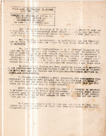 Communiqué Officiel N: 102 De La Direction Des  Prisonniers De Guerre Pour Noêl  En Date Du 19 Novembre 1942 - Gesetze & Erlasse
