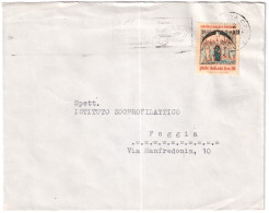 1963-CHIUSURA CONCILIO VATICANO II^lire 40 Isolato Su Busta - 1961-70: Poststempel