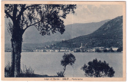 1935-SALò Panorama Viaggiata - Brescia