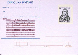 1982-CARTOLINE POSTALI Compositore Traetta E Espos Letteratura Filatelica Annata - 1981-90: Poststempel