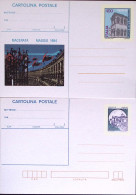 1984-CARTOLINE POSTALI Picena 30924, Castelli Lire 400 E Natale 30924 Annata Com - 1981-90: Marcophilia