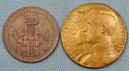 Belgique • 2 X • Antwerpen / Anvers • 1894 1930 • Jeton / Médaille • Belgium • [24-778] - Otros & Sin Clasificación