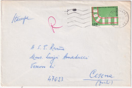 1981-GIORNATA FRANCOBOLLO Lire 120 (1582) Isolato Su Stampe - 1981-90: Poststempel