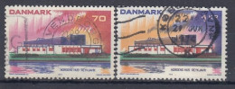 DENMARK 545-546,used,falc Hinged - Usati