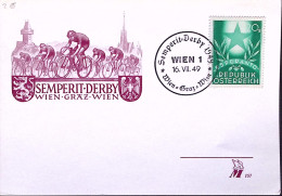 1949-AUSTRIA Graz Corsa Ciclistica Vienna-Graz-Vienna Annullo Speciale (16.7) Su - Altri & Non Classificati