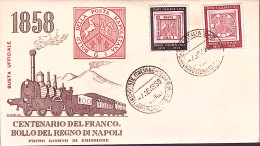 1958-FR.LLI SICILIA Serie Completa Su Fdc - FDC