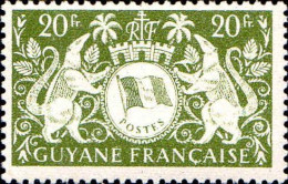 Guyane Poste N** Yv:200 Mi:225 Serie De Londres Drapeau Francais - Unused Stamps