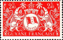 Guyane Poste N** Yv:193 Mi:218 Serie De Londres Drapeau Francais - Nuevos