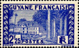 Guyane Poste N** Yv:167 Mi:146 Hôtel Du Gouvernement Cayenne - Ungebraucht