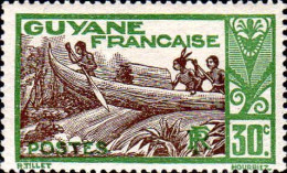 Guyane Poste N** Yv:158 Mi:119 Pirogue Sur Le Maroni (G.trop.) - Neufs