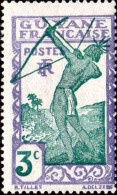 Guyane Poste N** Yv:157 Mi:111 Indigène Tirant à L'arc (G.trop.) - Unused Stamps