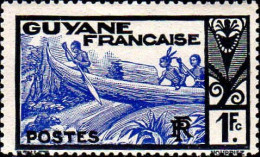 Guyane Poste N** Yv:163 Mi:135 Pirogue Sur Le Maroni - Nuevos