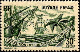 Guyane Poste N** Yv:144 Mi:171 Exposition Internationale Paris - Unused Stamps