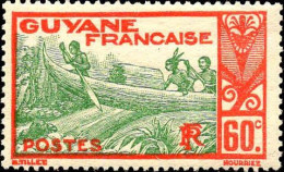 Guyane Poste N** Yv:160 Mi:126 Pirogue Sur Le Maroni (G.trop.) - Neufs