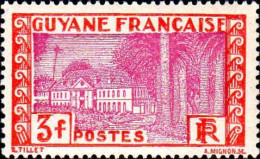 Guyane Poste N** Yv:129 Mi:148 Hôtel Du Gouvernement Cayenne (G.trop.) - Nuevos