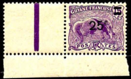 Guyane Poste N** Yv: 97 Mi:100 Fourmilier Coin D.feuille - Unused Stamps