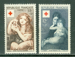 France  1006/1007  * *  TB   Croix Rouge    - Unused Stamps