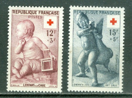France  1048/1049  * *  TB   Croix Rouge    - Ongebruikt