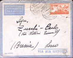 1940-POSTA MILITARE/N 1002 C2 (6.11) Su Busta Via Aerea Affrancata AOI Lire 1,75 - Italian Eastern Africa