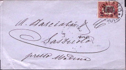 1880-FR.LLI SERVIZIO Sopr C.2/1,00 Si Sopraccoperta Milano (10.10) - Storia Postale
