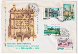 1975-SPAGNA Hispanidad1975 Serie Cpl. (1939/2) Fdc - Other & Unclassified
