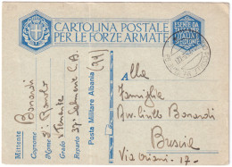 1939-POSTA MILITARE N 99 C2 (31.7) E Manoscritto Librachid Su Cartolina Franchig - Poststempel