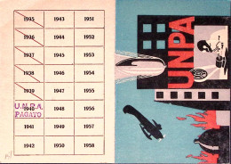 1940-U.N.P.A. (U. N.PROTEZIONE ANTIAEREA) Tessera Iscrizione Datata Verona (1.3) - Cartes De Membre