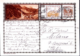 1931-AUSTRIA Grosglochner Cartolina Postale Pubblicitaria K. 10 Per L'Italia - Other & Unclassified