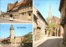72547290 Salzwedel Strasse Der Jugend Hotel Schwarzer Adler Turm Des Alten Ratha - Salzwedel