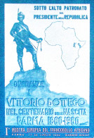 1960-PARMA CENTENARIO NASCITA BOTTEGO Annullo Speciale E Annullo Targhetta (23.7 - Demonstrations