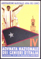 1936-IV Adunata Nazionale Dei Genieri D'Italia A.N.A.G. Associazione Nazionale D - Patriotic