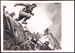1940circa-Federazione Nazionale Arditi D' Italia-Illustratore Vittorio Pisani - Patriottisch
