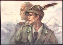 1930circa-Scuola Centrale Militare Alpinismo-battaglione Duca Degli Abruzzi - Heimat