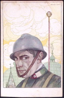 1918circa-Omaggio Delle Officine Ricordi Alla 3^ Armata, Illustratore Brunellesc - Patriotiques