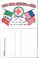 19181 CROCE ROSSA AMERICANA In ITALIA, Tipografia PINCI-ROMA, Nuova - Rode Kruis