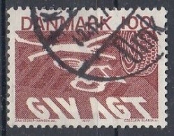 DENMARK 637,used,falc Hinged - Usati