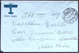 1937-Annullo Di P.M. N. 130 E Del 1.4 Su Lettera Con Testo - Storia Postale