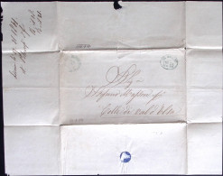 Toscana Strada Ferrata Lettera Con Bollo Da Esigere C.mi 15 Su Piego Con Scritto - 1. ...-1850 Vorphilatelie
