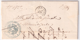 1863-ORZINUOVI C.2 (8.7) Su Piego - Poststempel