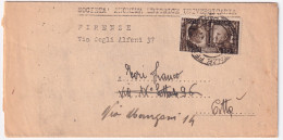 1941-Amicizia C.10 (452) Isolato Su Piego Per Citta - Storia Postale