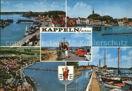 72547168 Kappeln Schlei Drehbruecke Teilansicht Fliegeraufnahme Bootshafen Ellen - Kappeln / Schlei
