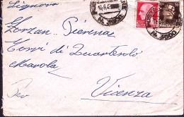 1943-R. AEROPORTO 601 Manoscritto Al Verso Di Busta PM 3600 (7.8) - Storia Postale