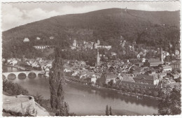 Heidelberg. Blick Vom Philosophengarten  - (Deutschland) - 1957 - Heidelberg